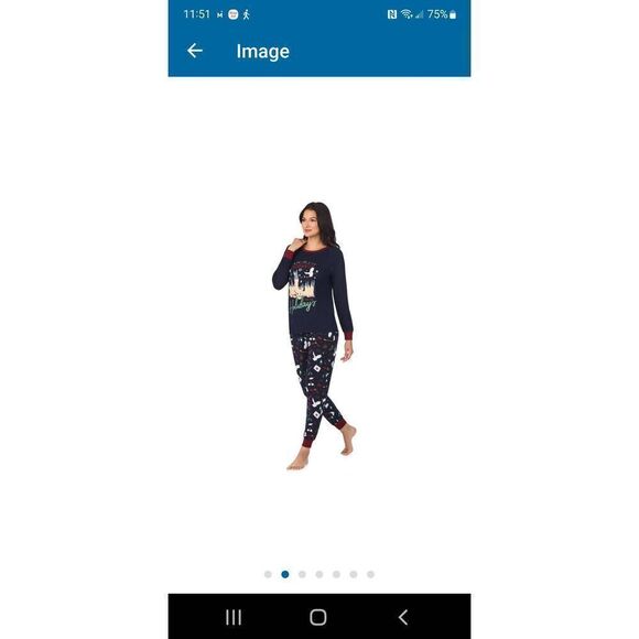 NWT HARRY POTTER HOLIDAY ADULT PJS - Picture 7 of 8
